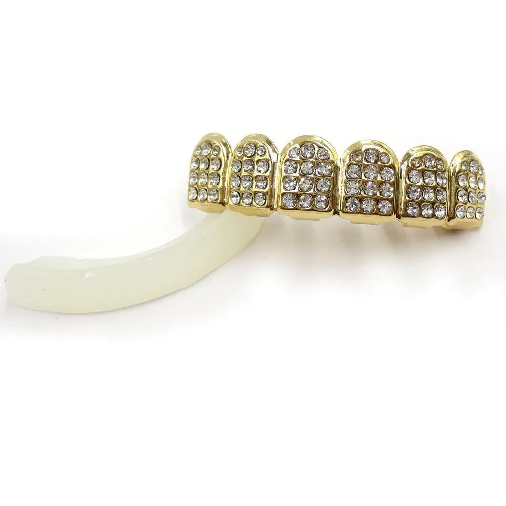 TOPGRILLZ Fashion Hip Hop Gold Silver Color