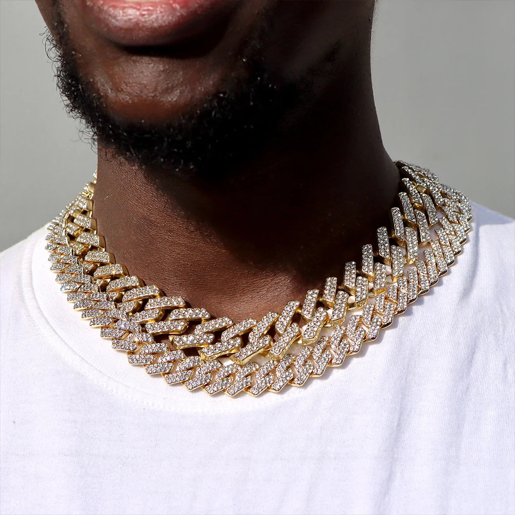 Chain Hip Hop Choker Necklaces Women Men Jewelry