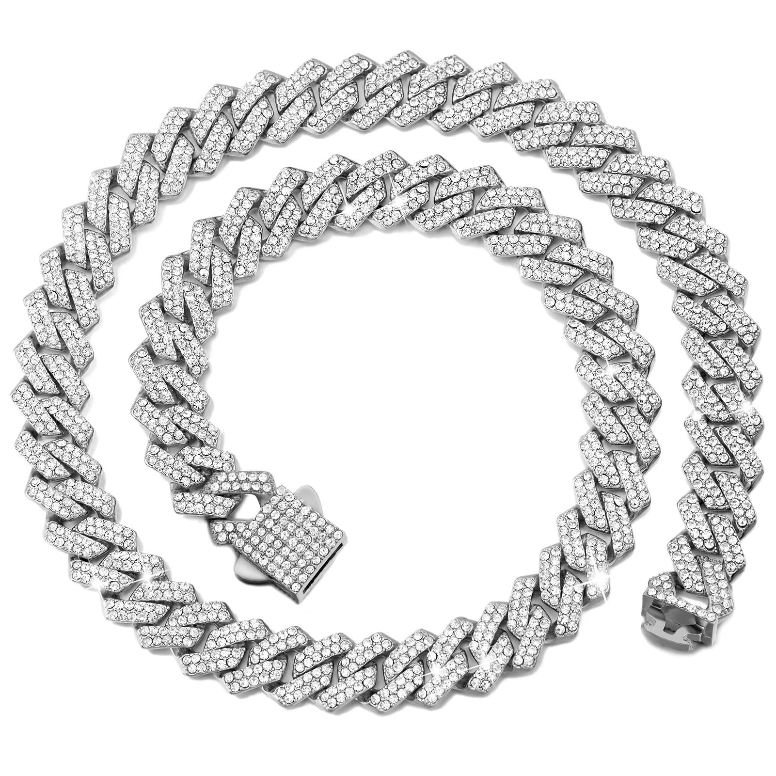 Chain Hip Hop Choker Necklaces Women Men Jewelry