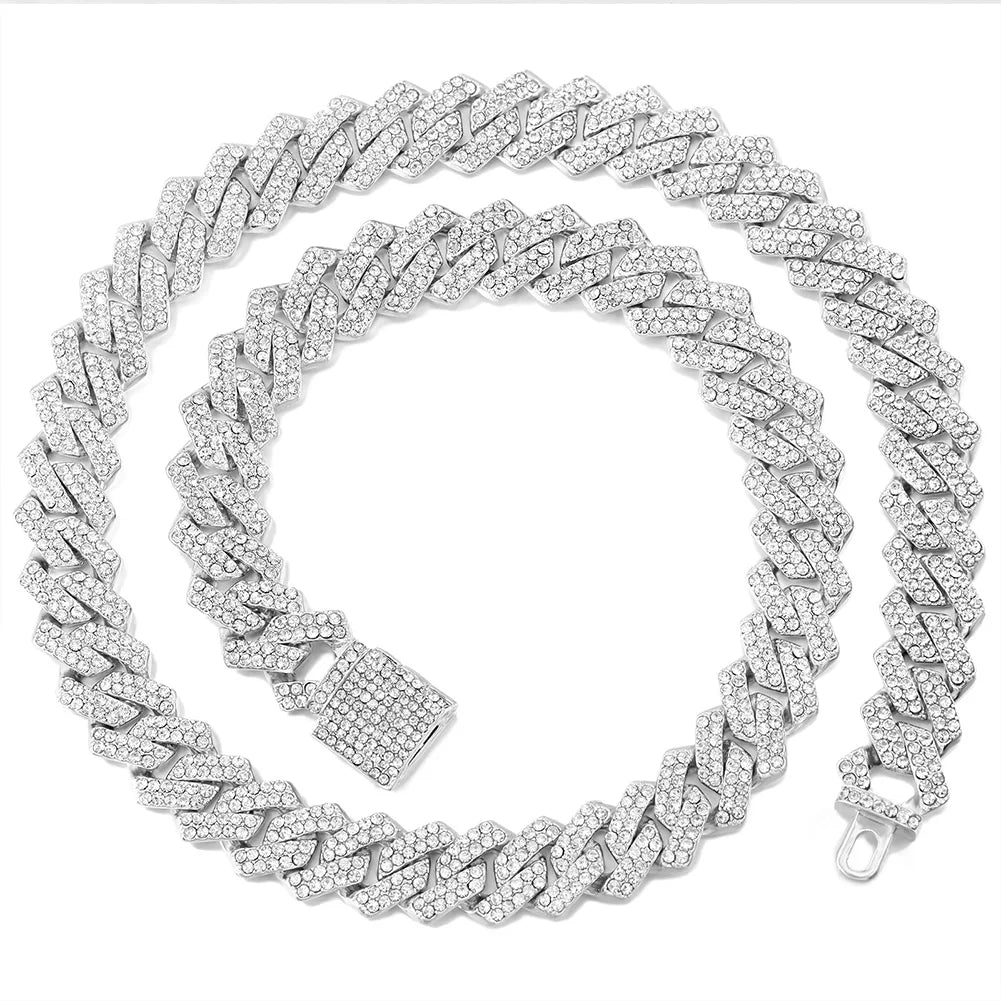 Chain Hip Hop Choker Necklaces Women Men Jewelry