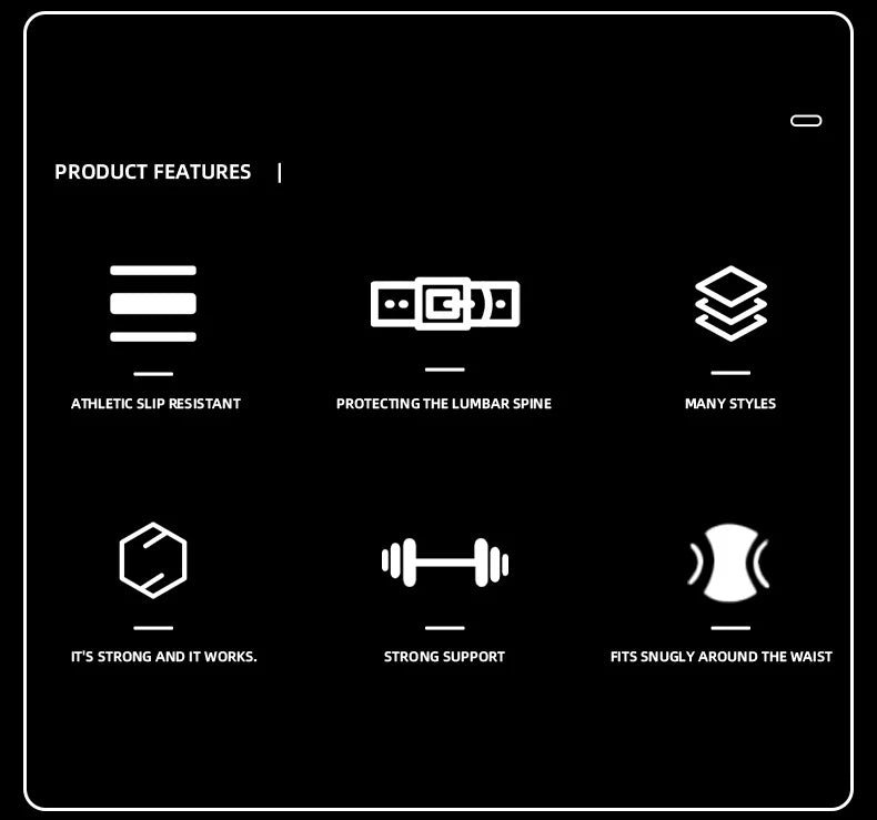 Weightlifting Waist Trainer Strength Training Back Support Crossfit
