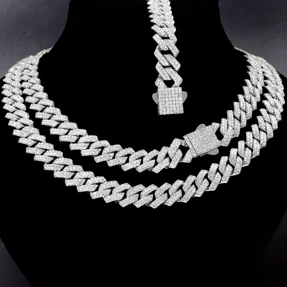 Chain Hip Hop Choker Necklaces Women Men Jewelry